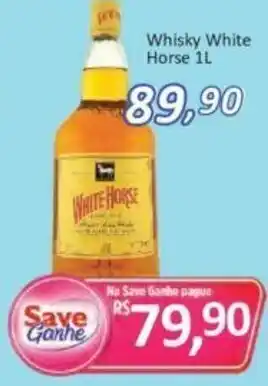 Supermercados Savegnago Whisky White Horse 1L oferta