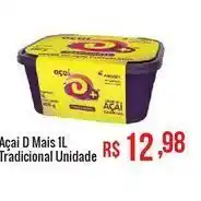 Mart Minas Açai d mais 1l r$12,98 tradicional unidad oferta