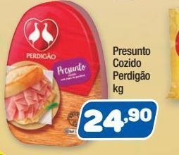 Costazul Supermercados Presunto cozido perdigão kg oferta