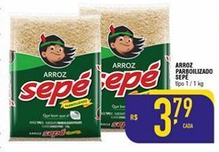 Mercantil Rodrigues Arroz sepé tipo 1 1kg oferta