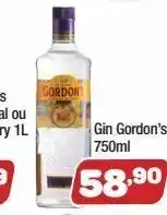 Costazul Supermercados Gin gordon’s 750ml oferta