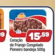 Costazul Supermercados Coração de frango congelado pioneiro bandeja 500g oferta