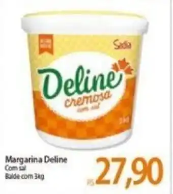 Atacadão Margarina Deline com Sal 3kg oferta