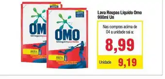 Spani Atacadista Lava Roupas Líquido Omo 900ml oferta