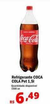Refrigerante coca cola