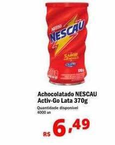 Althoff Supermercados Achocolatado nescau activ-go oferta