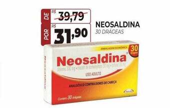 Neosaldina 30 drageas