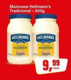 Rede Supermarket Maionese hellmann's tradicional oferta