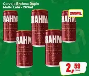 Rede Supermarket Cerveja brahma duplo malte oferta
