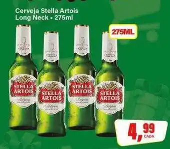 Rede Supermarket Cerveja stella artois long neck oferta