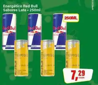 Rede Supermarket Energético red bull sabores oferta