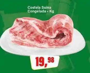 Costela suina congelada