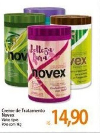 Atacadão Creme de Tratamento Novex 1kg oferta