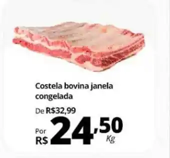 Supermercados Baklizi Costela bovina janela congelada oferta
