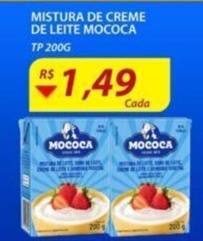 Assaí Atacadista Mistura de creme de leite Mococa 200g oferta
