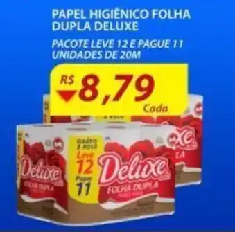 Assaí Atacadista Papel Higiénico Folha Dupla Deluxe oferta