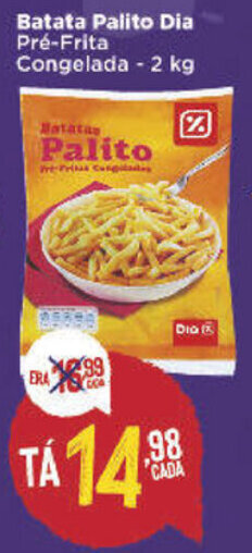 Dia Batata Palito Dia 2kg oferta
