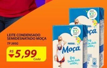 Assaí Atacadista Leite Condensado Semidesnatado Moca TP 395g oferta