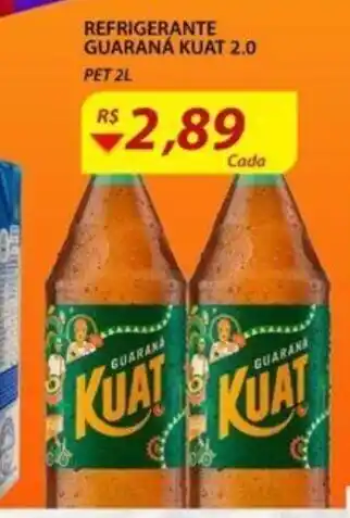Assaí Atacadista Refrigerante Guarana Kuat 2.0 pet 2L oferta