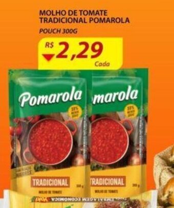 Assaí Atacadista Molho de Tomate Tradicional Pomarola 300g oferta
