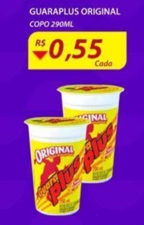 Assaí Atacadista Guaraplus Original copo 290ml oferta