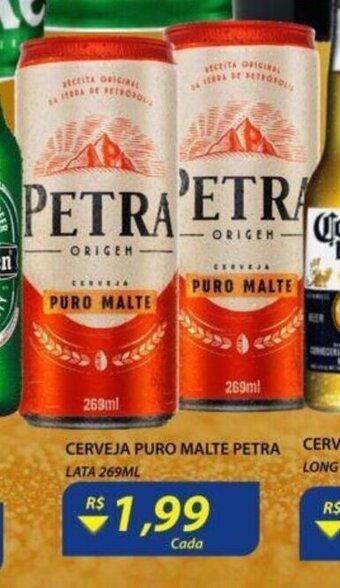 Assaí Atacadista Cerveja Puro Malte Petra 269ml oferta