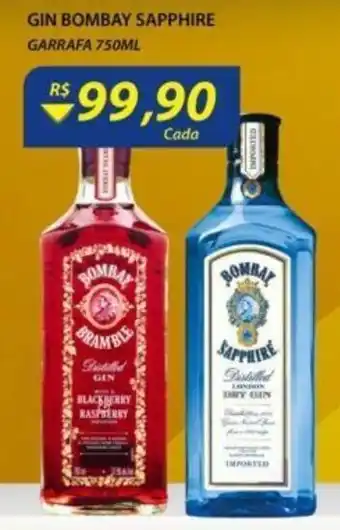 Assaí Atacadista Gin Bombay Sapphire 750ml oferta