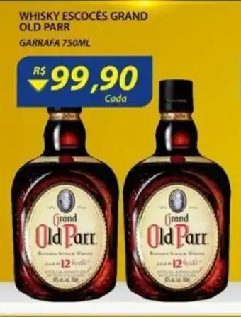 Assaí Atacadista Whisky Escoces Grano Old Parr 750ml oferta