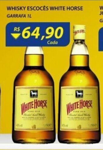 Assaí Atacadista Whisky escoces White Horse 1L oferta