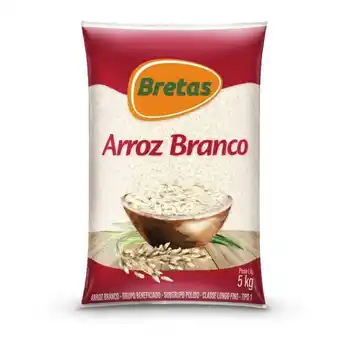Supermercados Bretas Arroz branco bretas tipo 1 5kg oferta