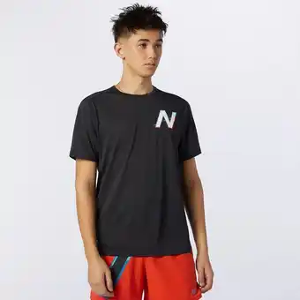 New Balance Camiseta manga curta impact run new balance masculina oferta