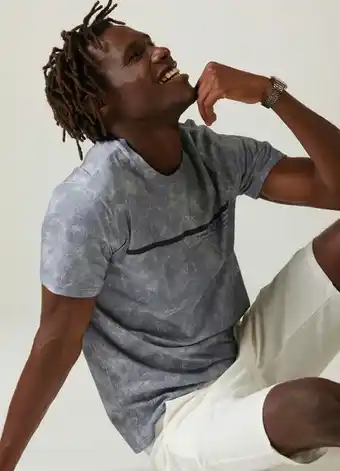 Posthaus Malwee - camiseta cinza masculina estonada oferta