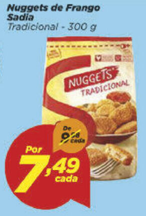 Dia Nuggets de Frango Sadia 300g oferta