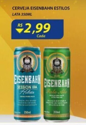 Cerveja Eisenbahn Estilos lata 350ml