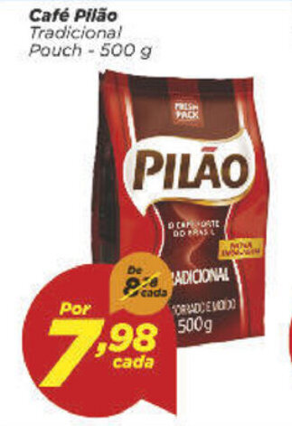 Dia Cafe Pilao 500g oferta