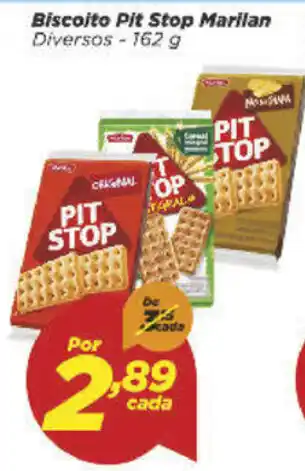 Biscoito Pit Stop Marilan 162g