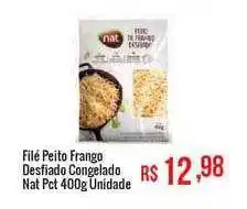 Mart Minas Filé peito frango desfiado congelado nat oferta