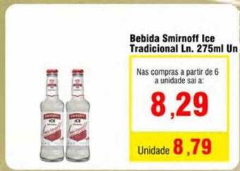 Spani Atacadista Bebida smirnoff ice tradicional oferta