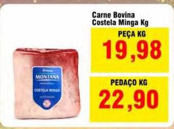 Spani Atacadista Carne bovina costela minga kg oferta
