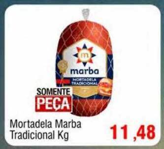 Spani Atacadista Mortadela marba tradicional kg oferta