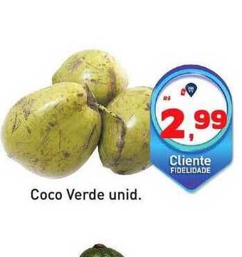 Tonin Superatacado Coco verde oferta