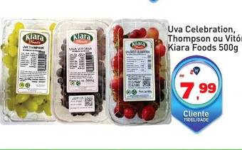 Tonin Superatacado Uva celebration thompson ou vitória kiara foods oferta