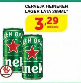 Roldão Cerveja heineken 269ml oferta
