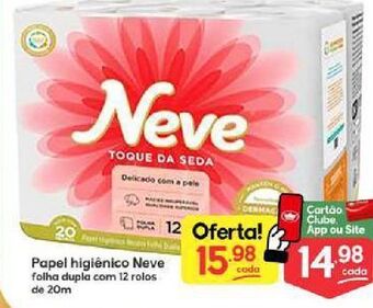 Supermercados Princesa Papel higiênico neve oferta