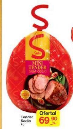 Supermercados Princesa Tender sadia kg oferta
