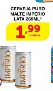 Cerveja puro malte imperio 269ml