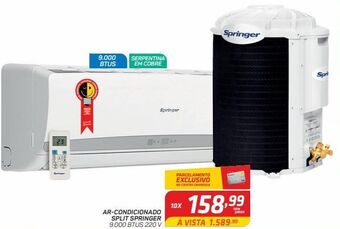 Ar condicionado split springer