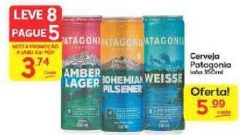 Supermercados Princesa Cerveja patagonia 350ml oferta