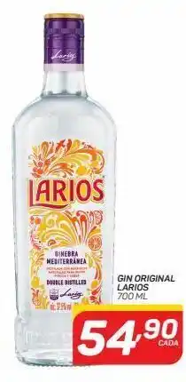 GBarbosa Gin original larios 700ml oferta