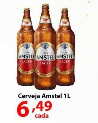 Supermercados Tischler Cerveja amstel oferta